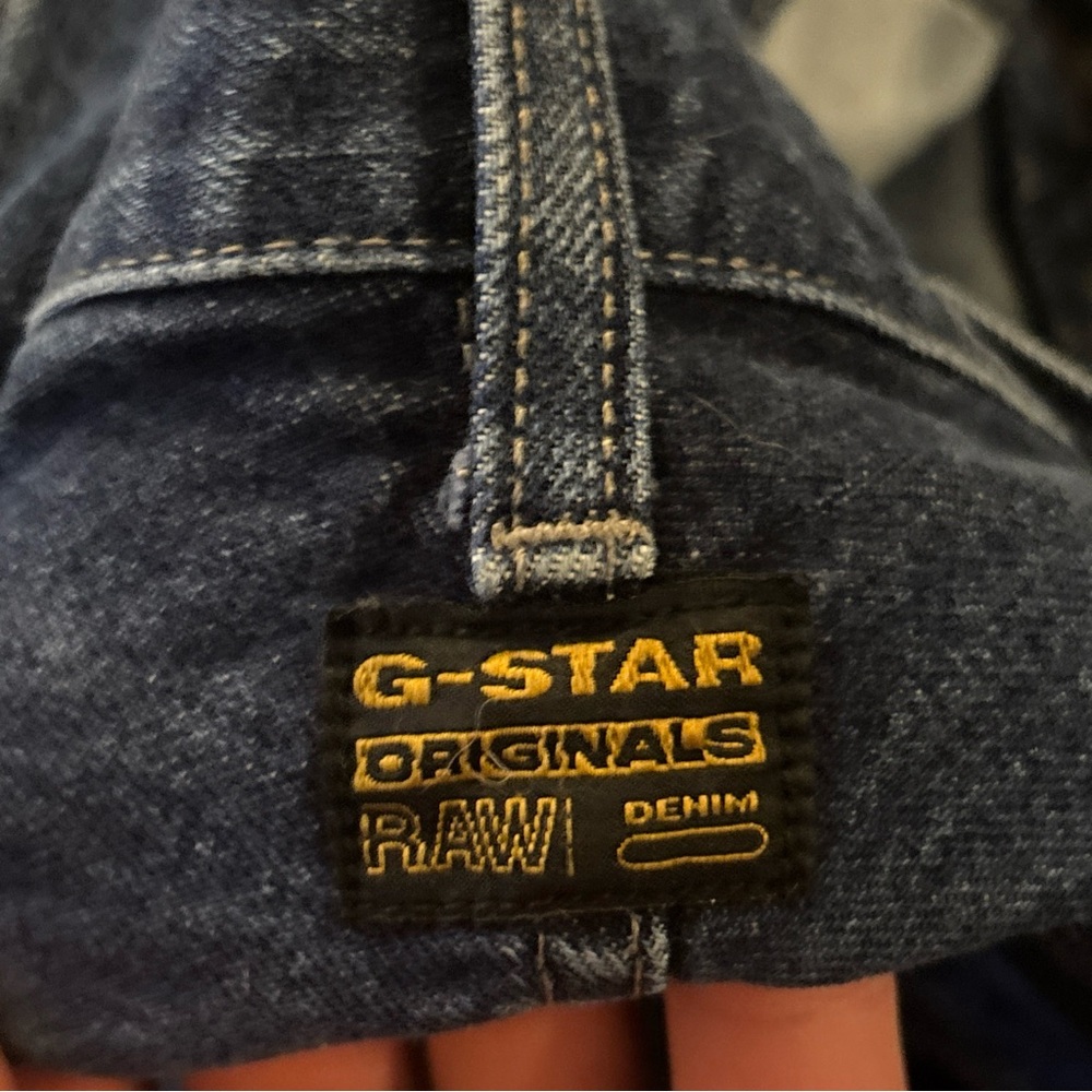 G-Star Raw Denim Jeans vintage 90s pocket jeans baggy size 30 button fly